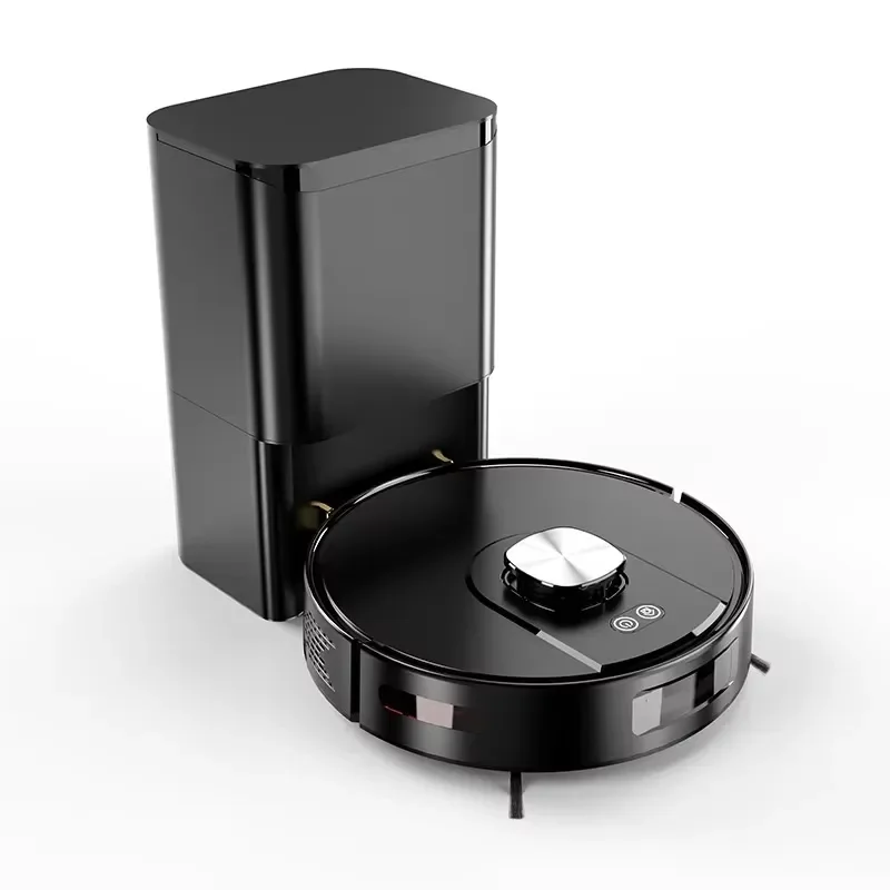 STLF SD LDS Navigation Auto Dust Collection Robot Vacuum, Auto Charging Sweep & Mop Floor Cleaner