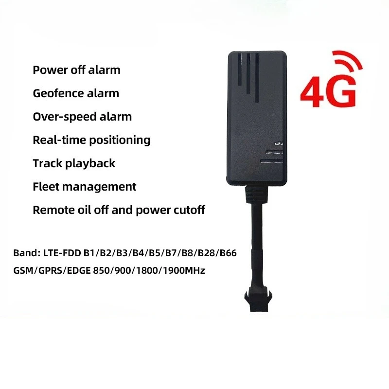 4G GPS Tracker Locater Car Vehicle Real-time Anti-Theft Tracking Monitor Loss Prevention Tracker Car Positioning Tracker