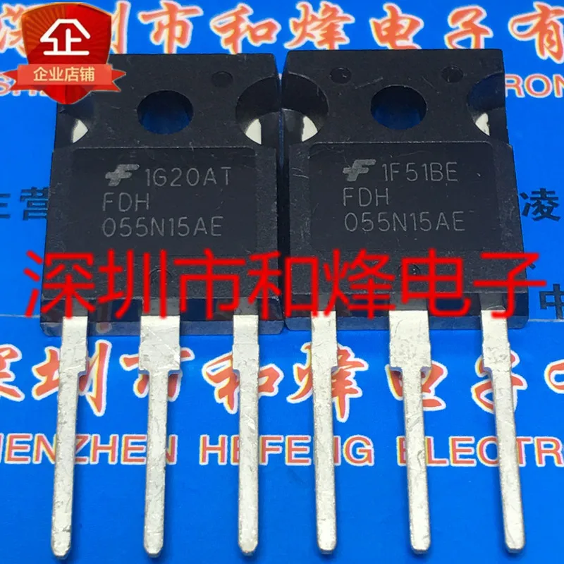 

Free shipping FDH055N15AE TO-247 150V 167A 20PCS