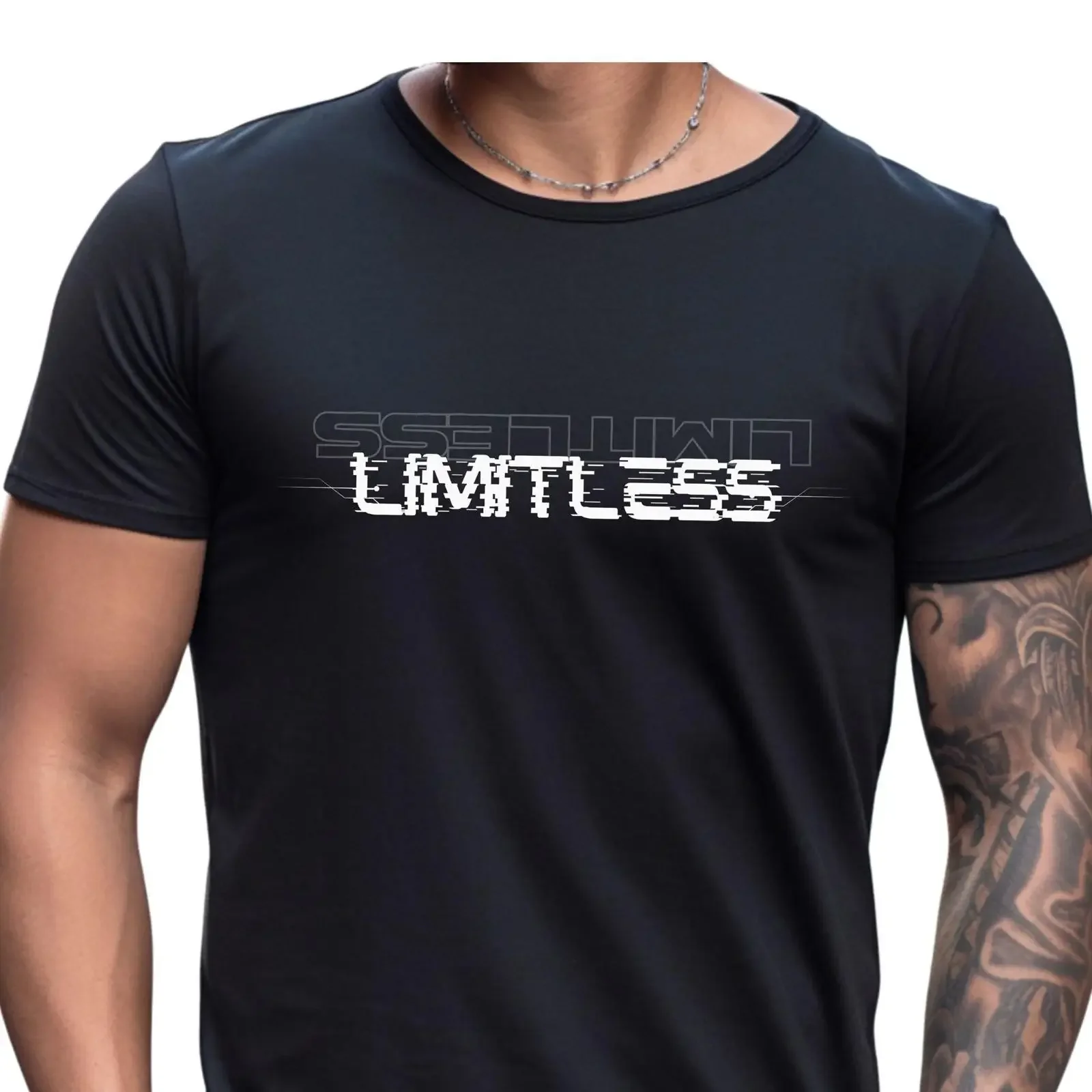 Limitless T Shirt Impowering Motivational vintage Washed Comfortable Soft Top For Everyday Wear streetwear Slightly fashion