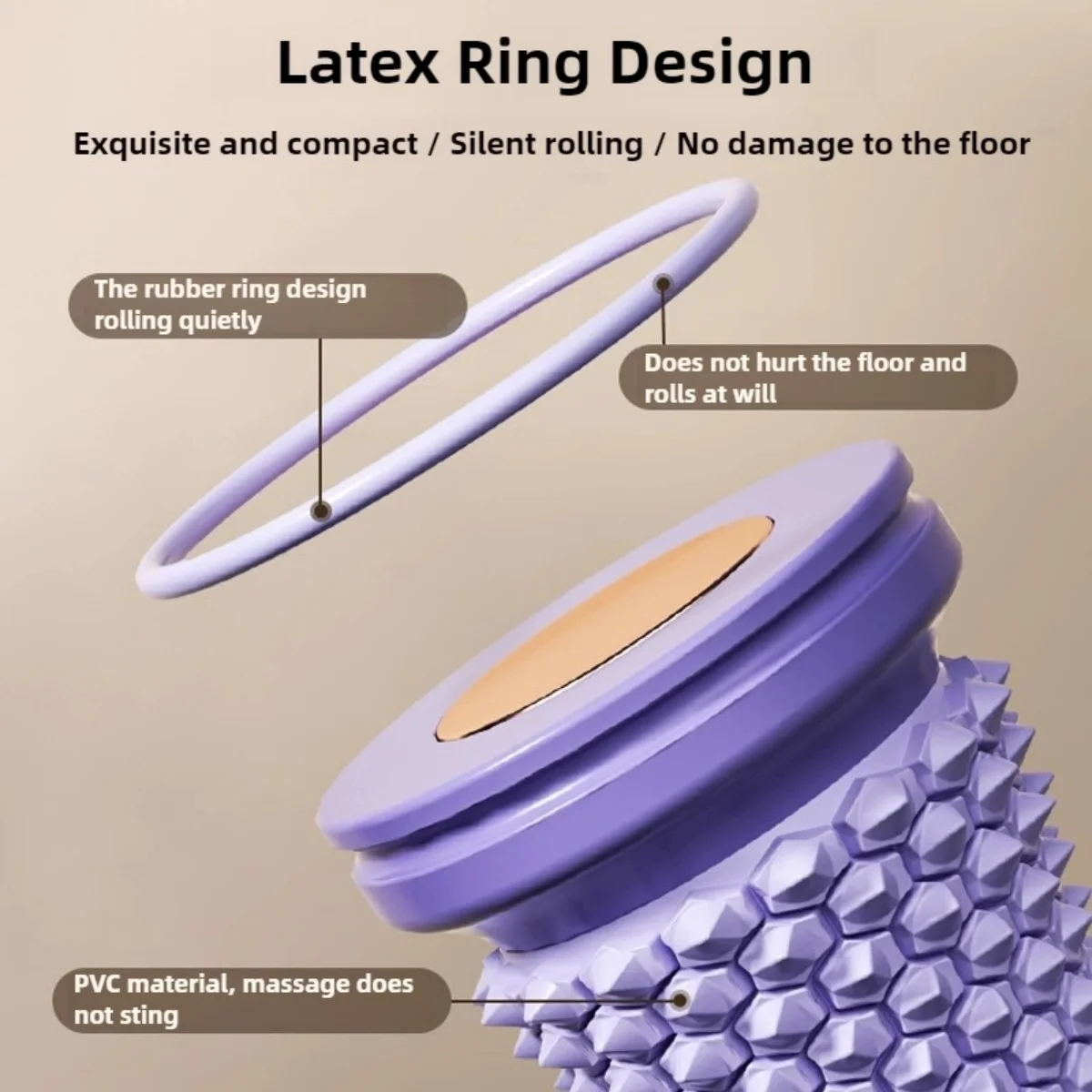 Deep Tissue Foot Massage Roller, Portable Muscle Relaxation Ball for Sore Feet & Post-Workout Recovery - Versatile Use