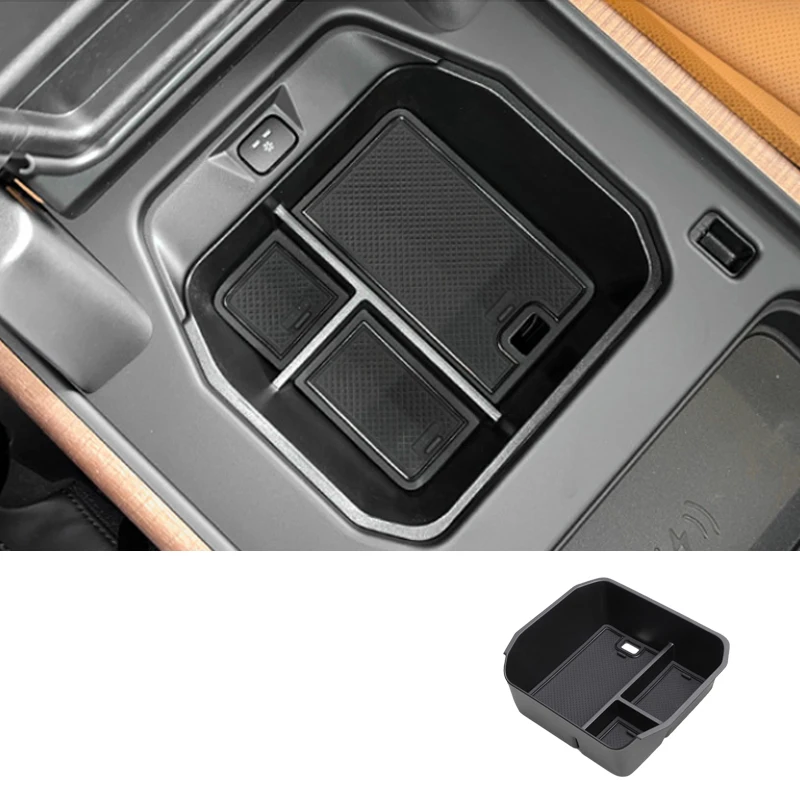 For Land Rover Defender 110 90 2020-2024 Interior Decoration Car Center Console Armrest Storage Box Organizer Box