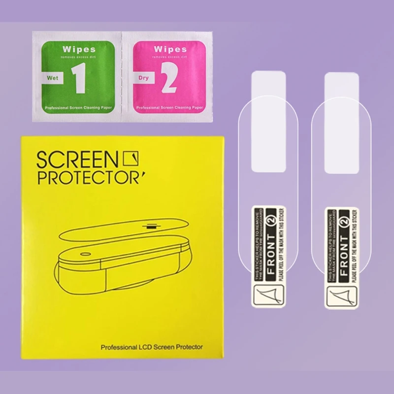 ฟิล์ม TPU อ่อนเหมาะสำหรับ Band 6 5 4 สำหรับสร้อยข้อมือสมาร์ท Anti-Scratch Screen Prote