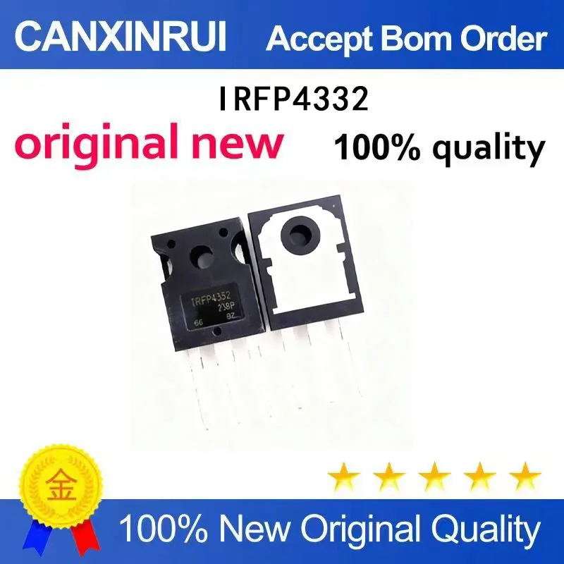

(5-100 Pieces) New IRFP4332PBF IRFP4332 TO247 250V/60A MOSFET chip IC