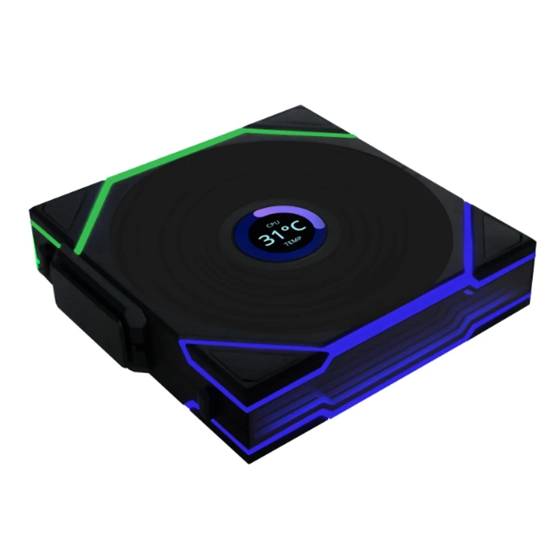 LIANLI UNI FAN TL Wireless، مروحة حالة الكمبيوتر، مروحة تبريد المياه، حزمة فردية TL120 وTL140، مروحة شاشة LCD. #3