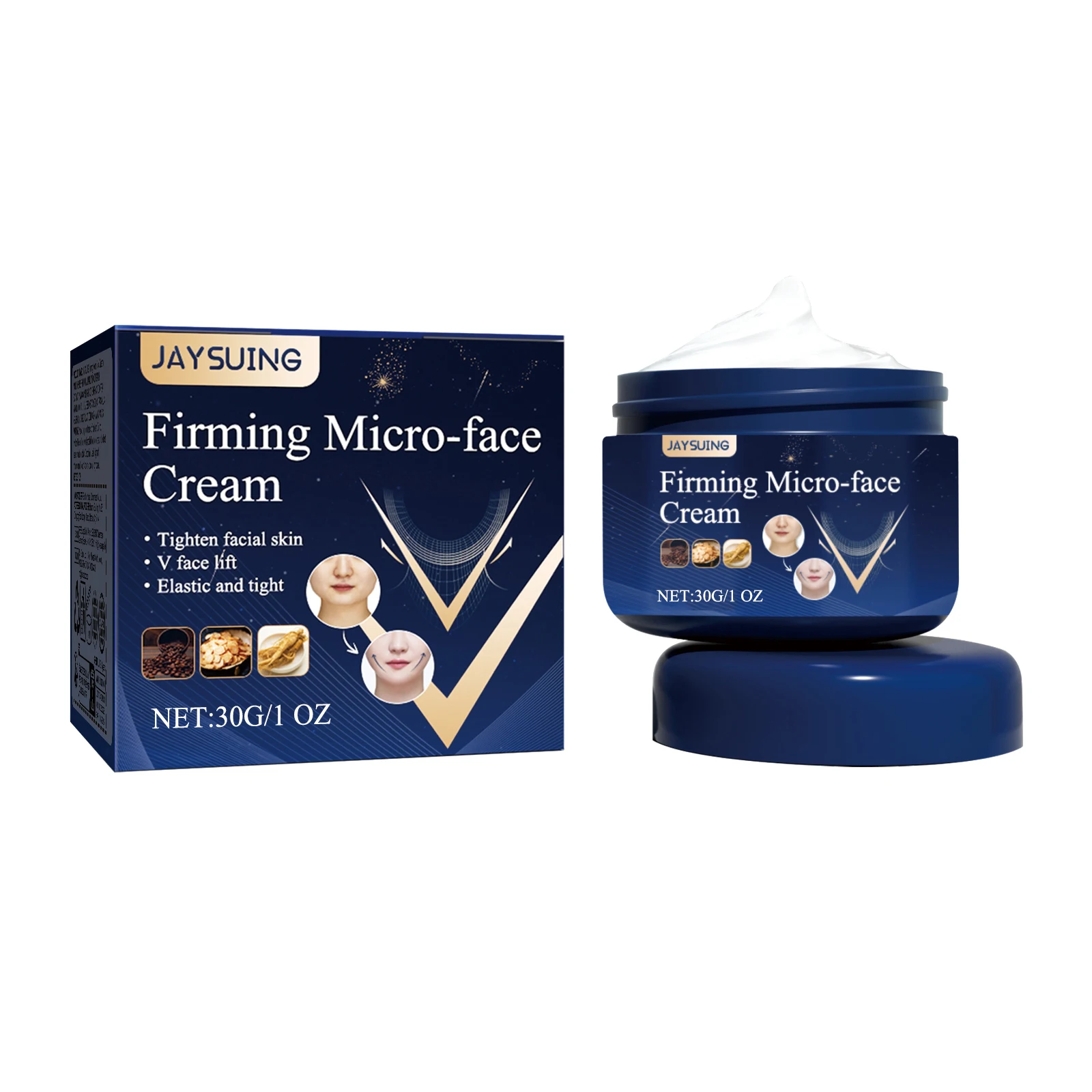 Crema Reafirmante V-Face, Mascarilla Facial Nutritiva Para Contornear El Mentón Y La Piel | Antiarrugas E Hidratante — -50%, 49.87€ Coupon, from 49.87€ – 50% descuento – €49.87