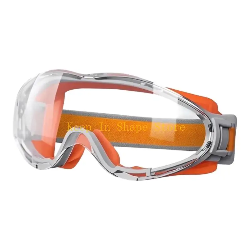 U1JC Adult Outdoor Eye Cover Glasses with Broad Lens and Stable Band for Day Travel Dust Wind and Work for Daily Use for Adults