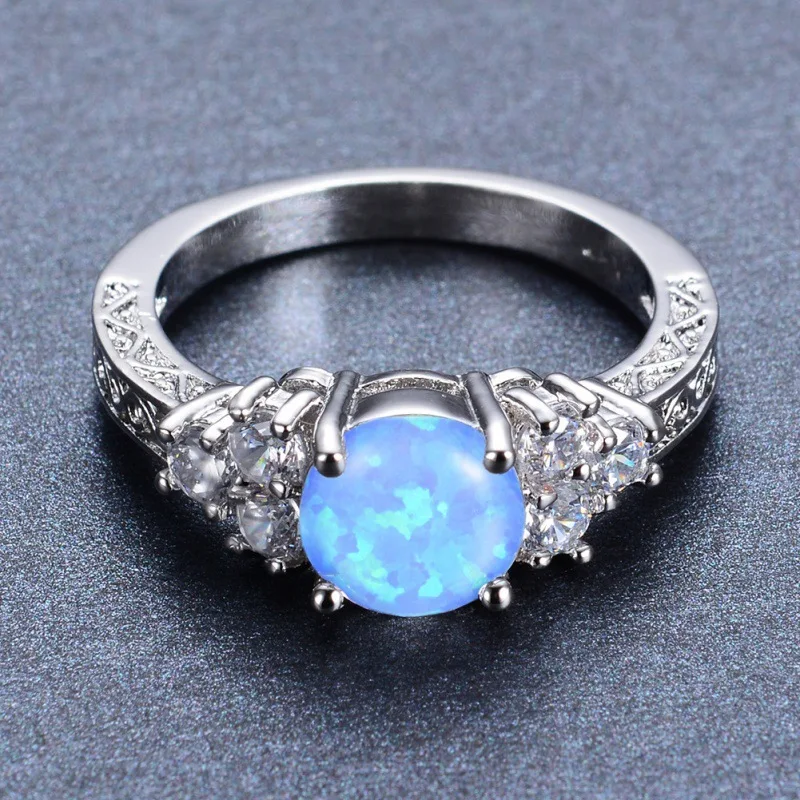 Fashionable Temperament, European and American Style, Australian Treasure Ring, Three Simple and Personalized Accessories
