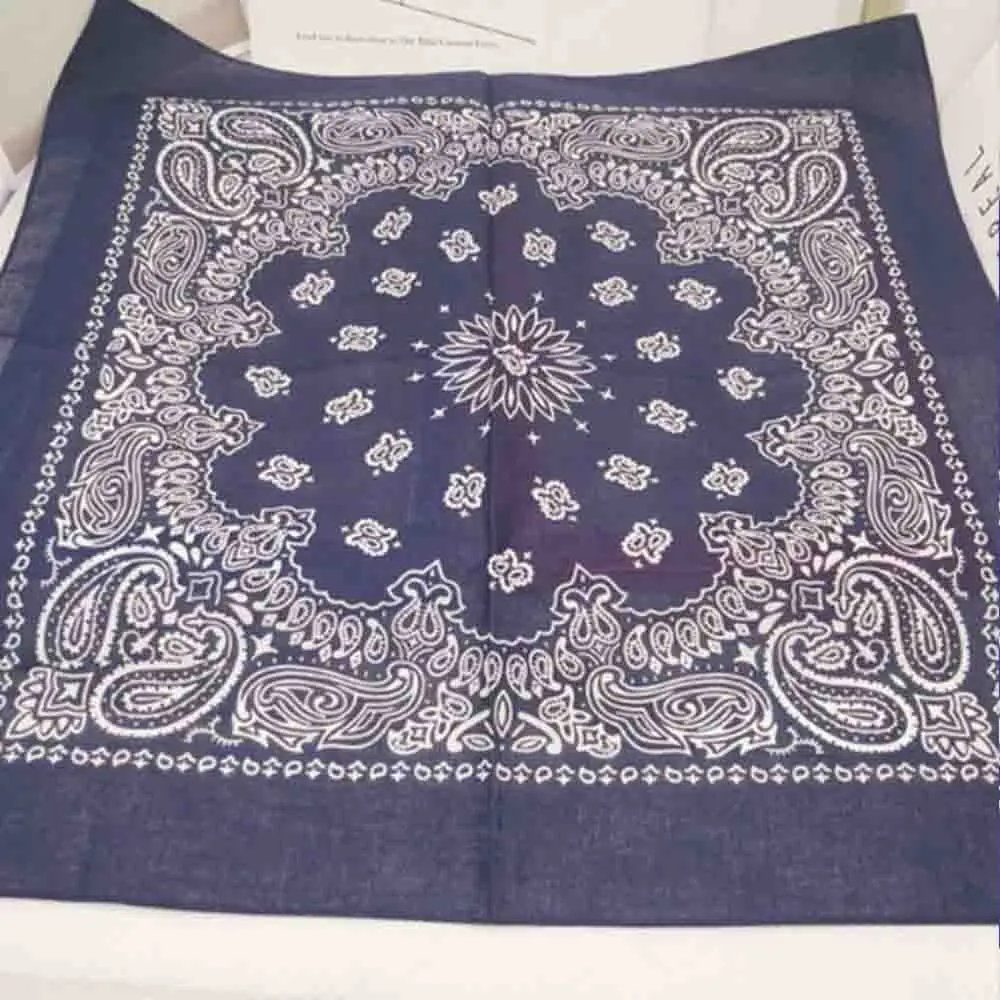 55 cm * 55 cm Vrouwen Voor Graffitine B-Boyin Sport Hoofd Wrap Hals Polsband Paisley Zakdoek Bandana vierkante Sjaal Sjaals