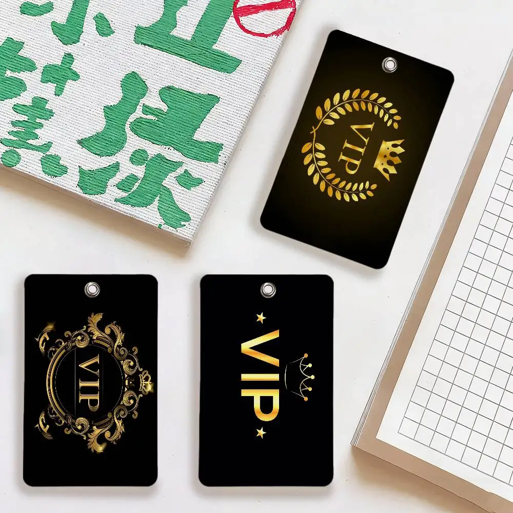 

Fashion VIP PU Soft Leather Rectangular Key Card Protection Cover Youth Faion Accory Card Holder