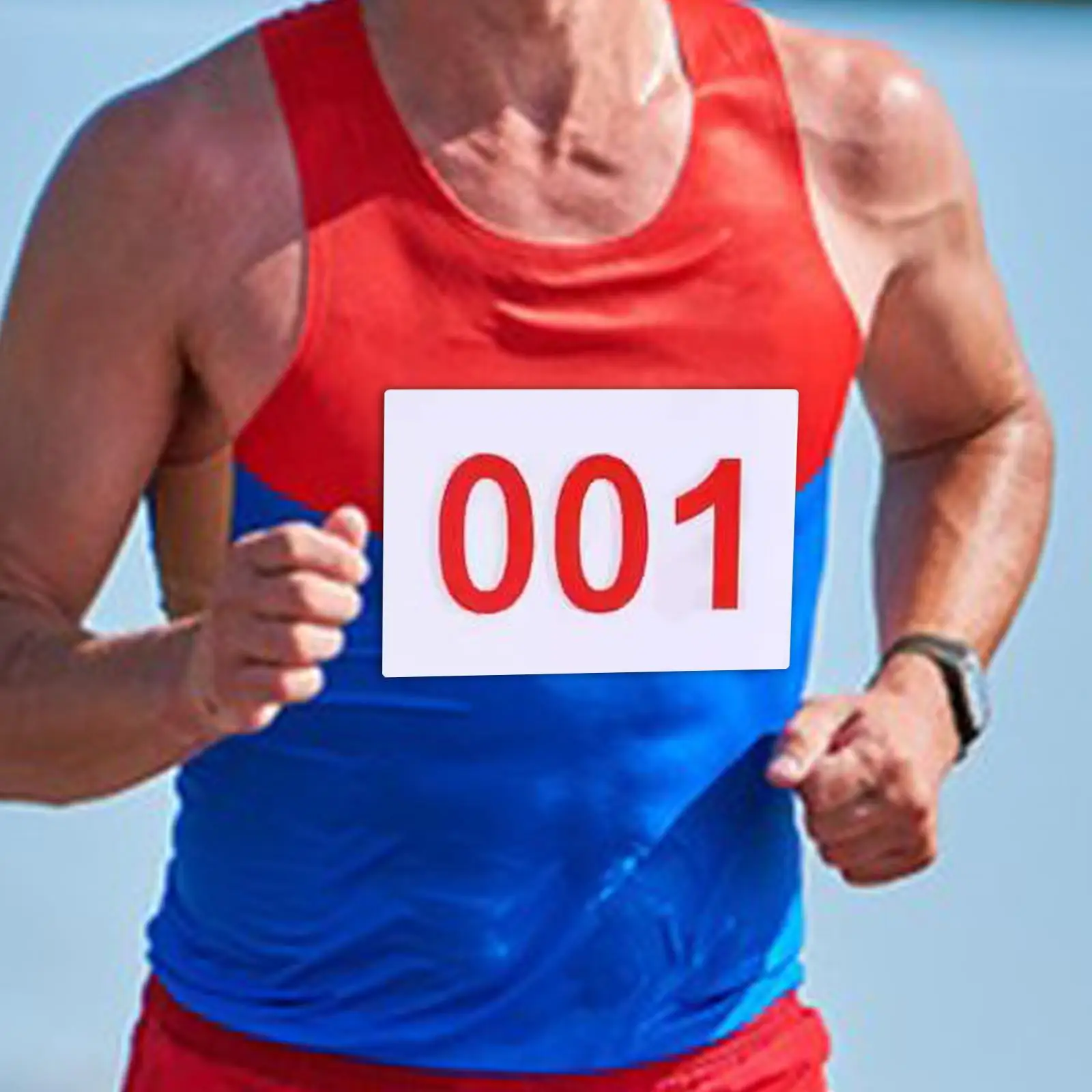 

100 номеров для бегунов, номера участников соревнований, номера для спортсменов для игр и велоспорта