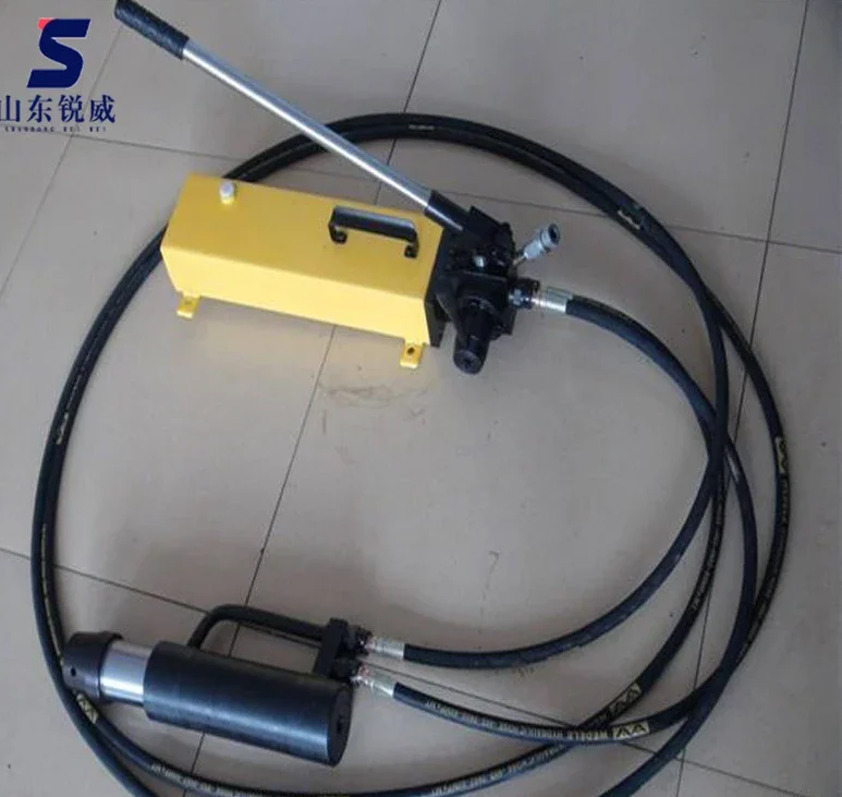 MS15 manual anchor cable tensioning machine prestressed tensioning jack MS22 mine tensioning jack manufacturer