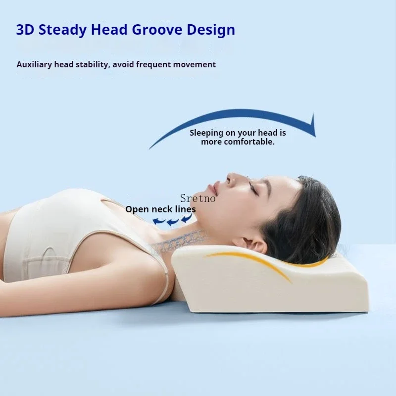 وسادة من اللاتكس الطبيعي لحماية الرقبة الكبار النوم المعونة فراشة على شكل وسادة الأساسية عنق الرحم وسائد العظام ألموهاداس