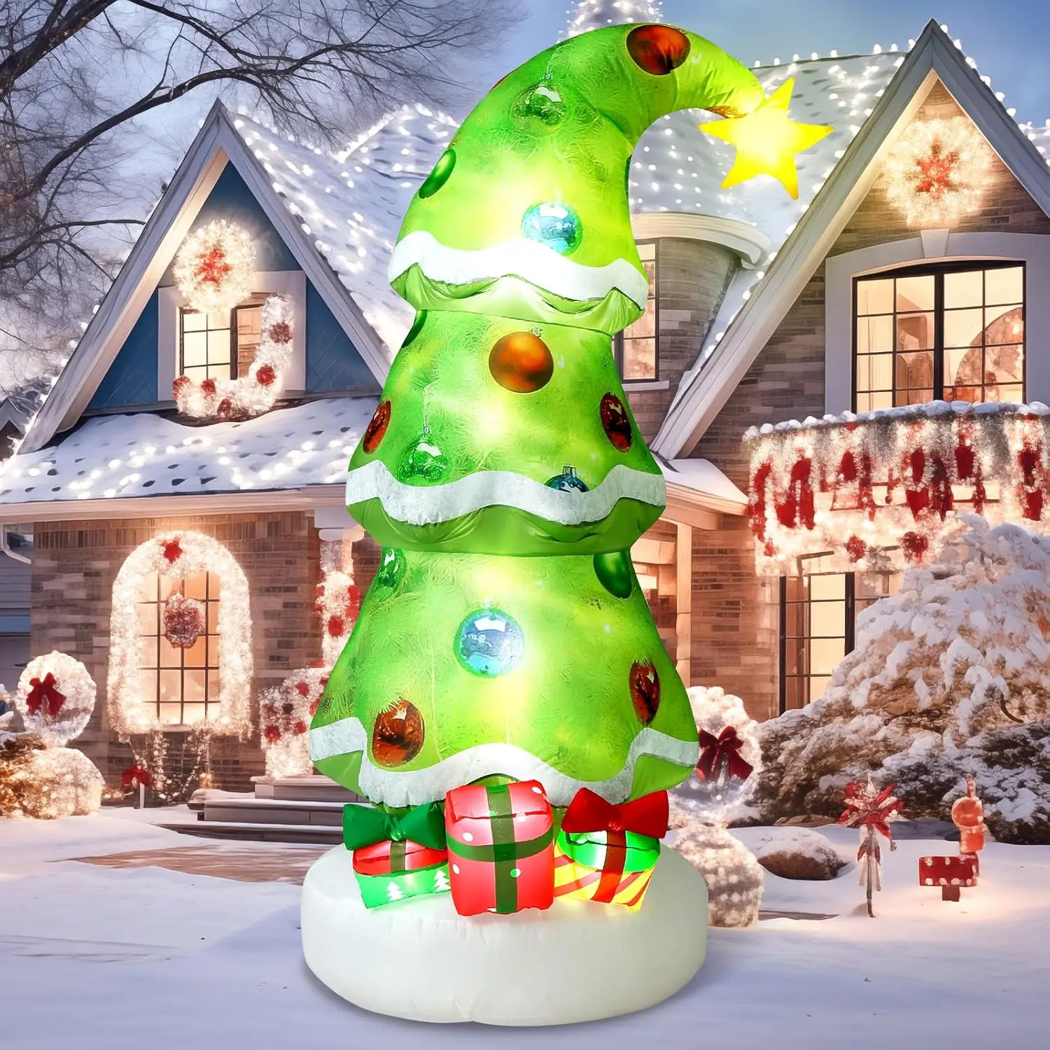 6,9ft Kerst Buiten Opblaasbare - Christmas Lights Outdoor recensie en prijs