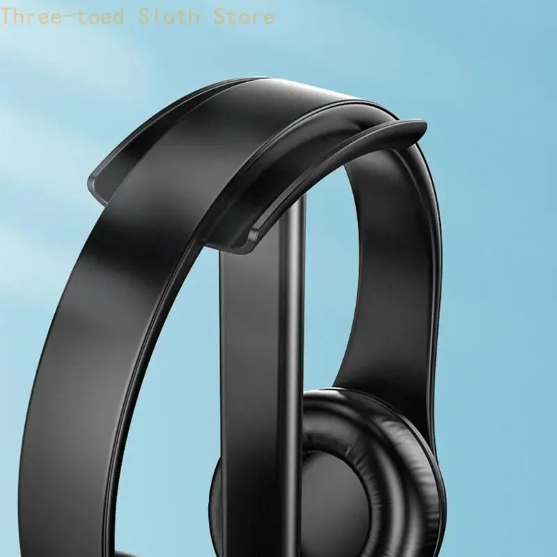 Innovativer Aluminium-Headset-Ständer, funktioneller Kopfhörer-Aufhänger, Desktop-Organizer E74A – Detail 9