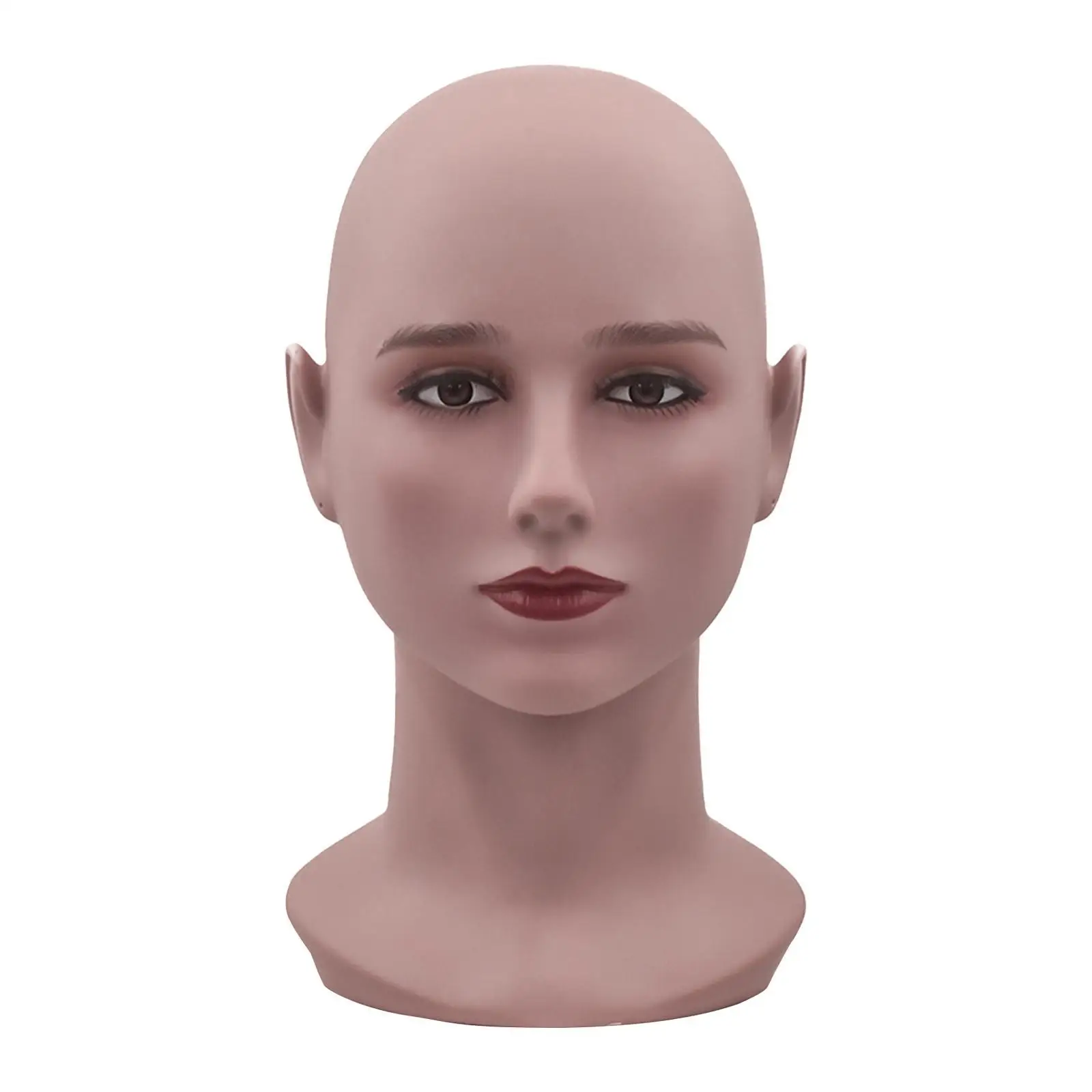 

Professional Mannequin Head Manikin Head Easy to Carry Hairpieces Display Holder Wig Holder for Headphone Home Glasses Salon