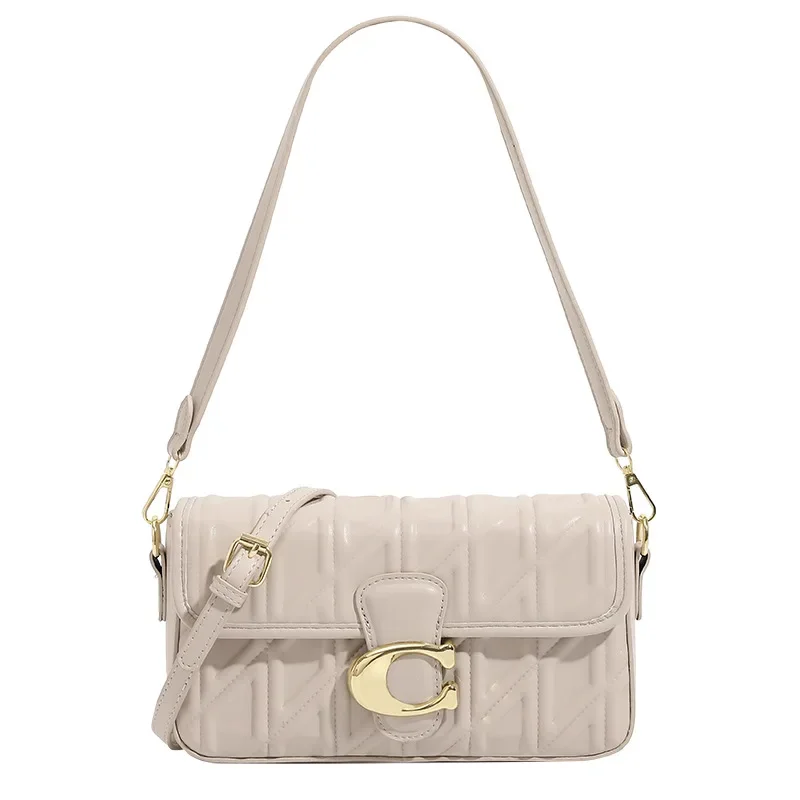 

2025 New! Women's Retro Small Square Crossbody - Niche Luxury Design, Vintage Hardware, Casual Shoulder Bag with Texture