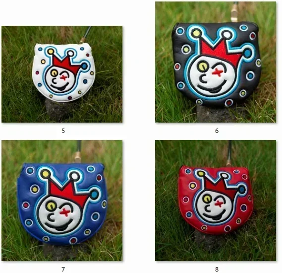 Golf Accessories Cartoon Series Protective Sleeve Head Cover for Driver Wood UT Golf Putter