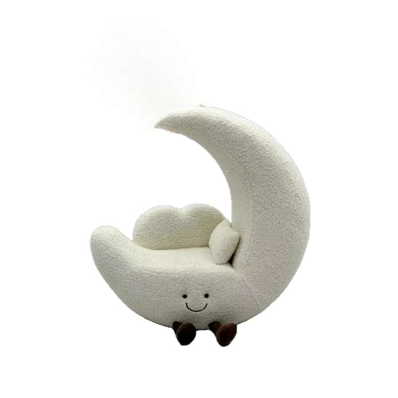 

Light luxury home living room balcony simple modern casual black and white single chair