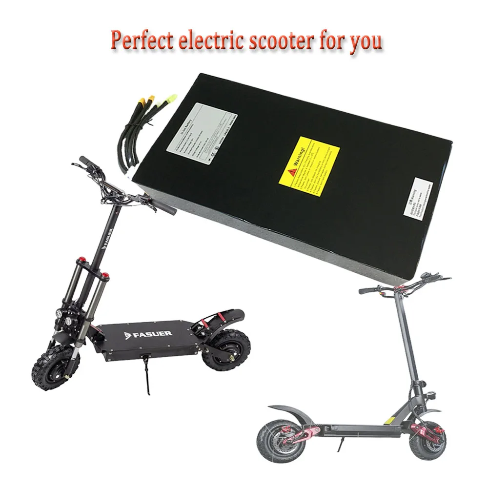 16S7P 60V 33.6Ah/33600mAh 21700  Rechargeable Lithium Battery Pack Suitable For Dual Drive Scooter Battery