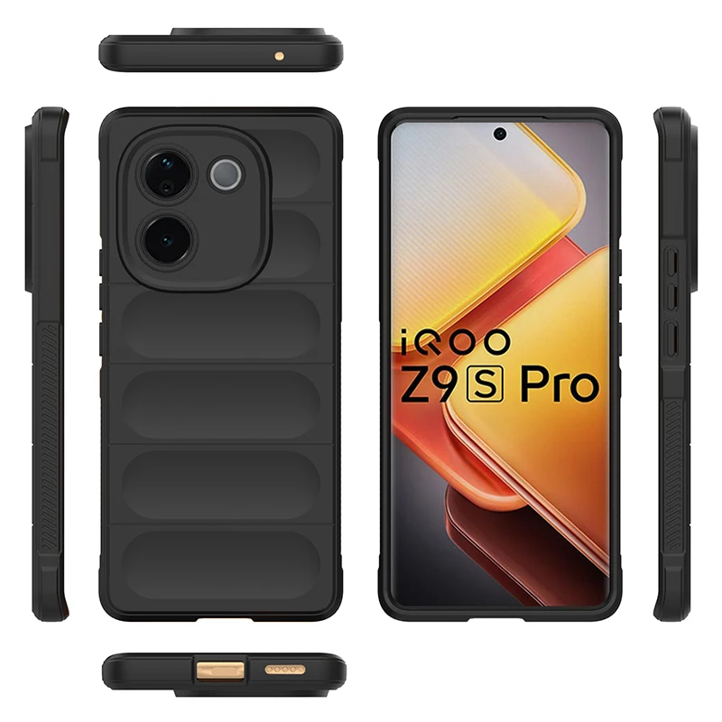 Case For VIVO IQOO Z9S Pro Fantasy Shield Soft Silicone Skin-friendly Cover For iQOO Z9 S Pro Shockproof Bumper Funda