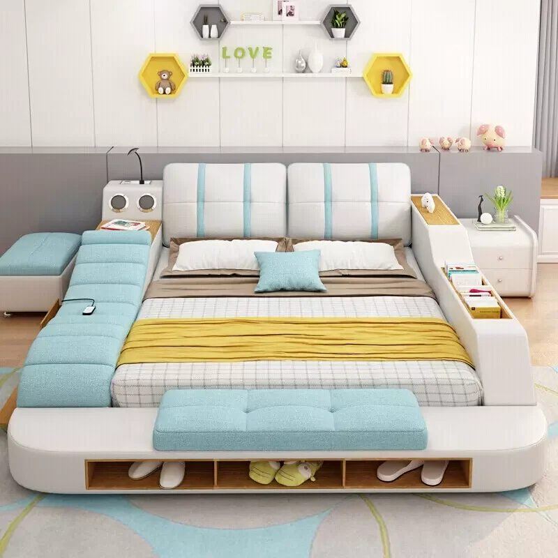 

Умная кровать Simple Modern для спальни с функцией массажа