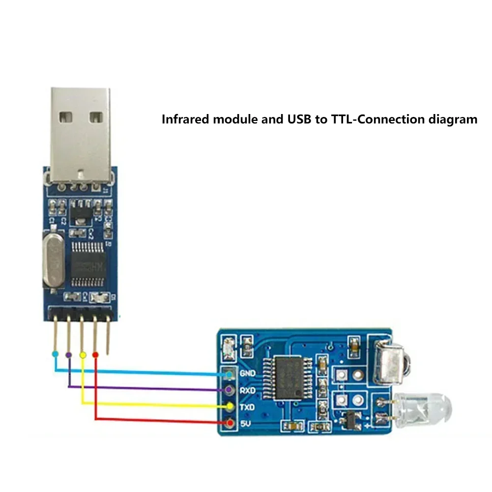 YS-IRTM Infrared Decoding Module NEC Encoding Chips Infrared Wireless Communication Control IRTM For TVs Set -top Boxes DVDs