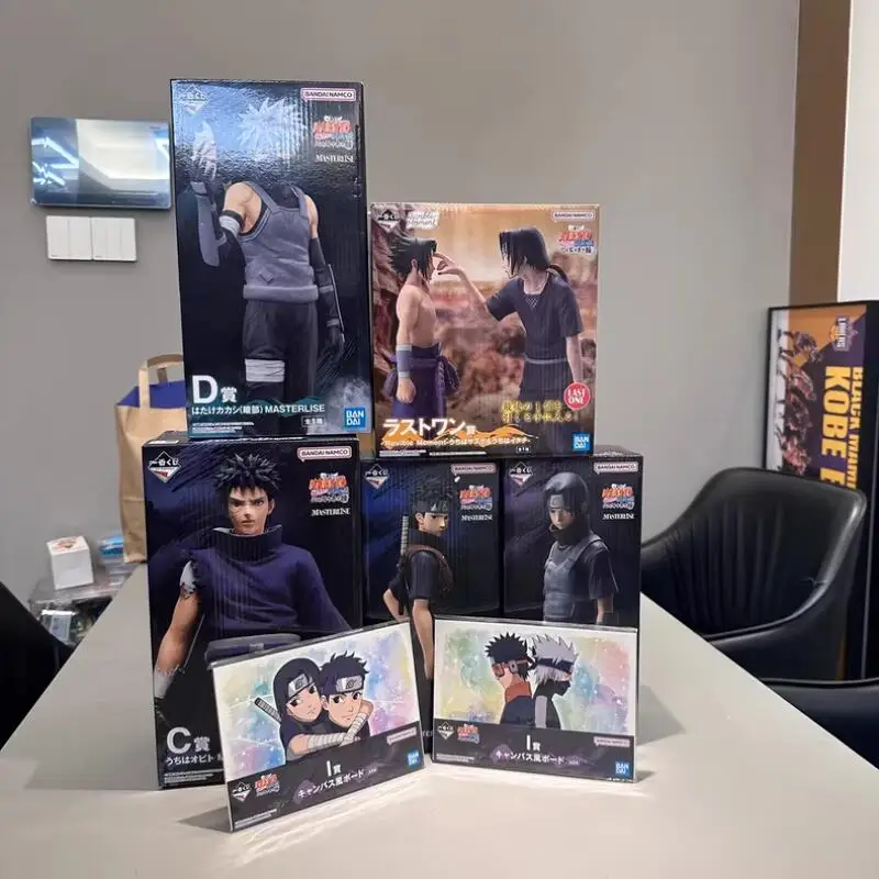 

Оригинальная коллекционная фигурка Bandai Banpresto Masterlise Itachi Uchiha Obito Uchiha Kakashi Hatake Shisui Uchiha, украшение из ПВХ