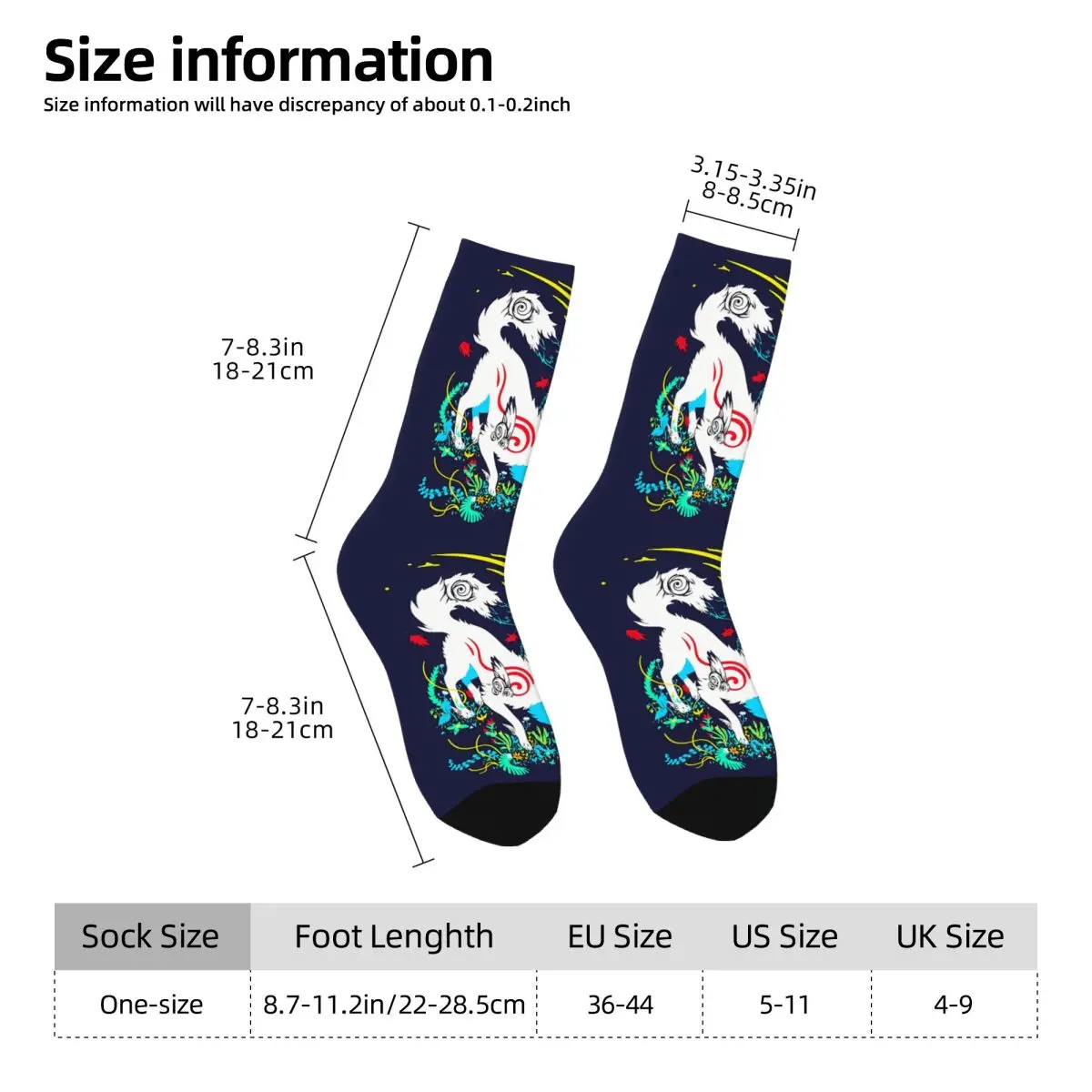 Kami Of The Rising Sun Sock Printed Man Polyester