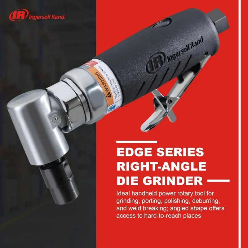 3101G Edge Series Portable 1/4-Inch Right-Angle Die Grinder with Lightweight Design