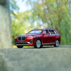 1:32 BMW X7 Alloy Car Model Toy Metal Diecast Simulation Off Road Vehicle Metal Toy Car Model For Kids Toy Gifts Collections F15