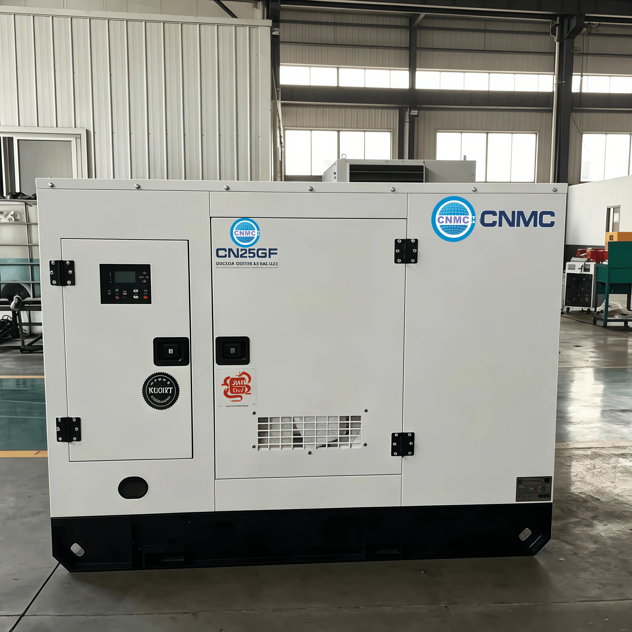 

CNMC 20KW 30KW 50KW 80KW 100kw Silent Diesel Generators Cummins diesel generator Customizable Industrial Commercial CE Certified