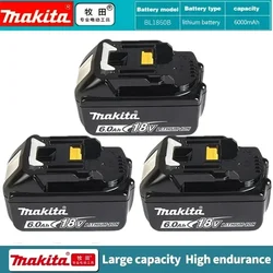 100% Original Makita 18V 3.0Ah Rechargeable Battery ,For Makita BL1830B BL1840 BL1840B BL1850 BL1850B Power Tools Battery