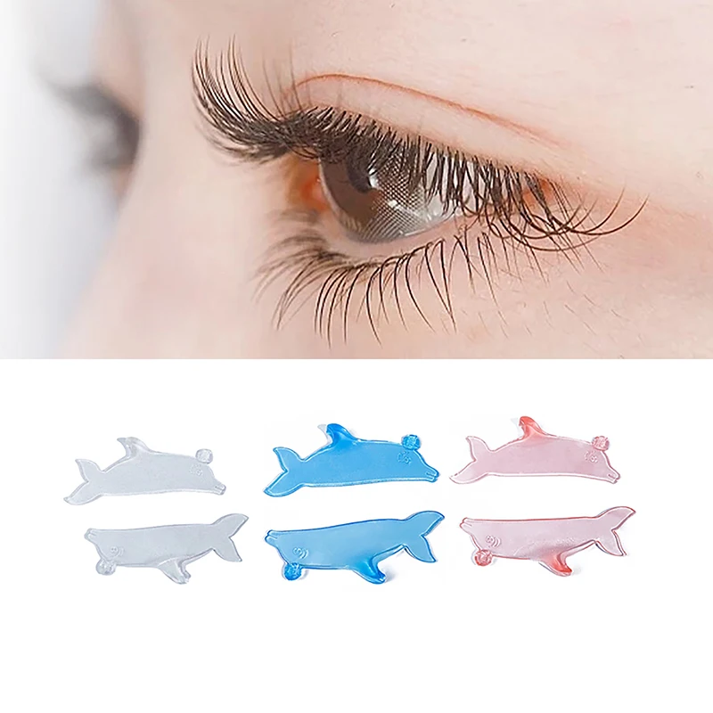 1 Pairs Lash Lift Lijm Gratis Siliconen Wimper Perm Pads Sticky Wimpers Staven Shield Lifting 3D Wimperkruller Applicator Gereedschap