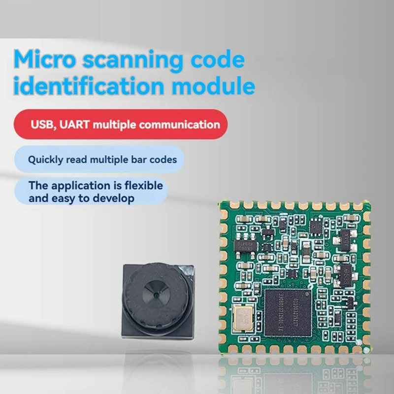 GM901-B Mini Barcode Scanner Modul 1D 2D Barcode Reader QR CodeJAS