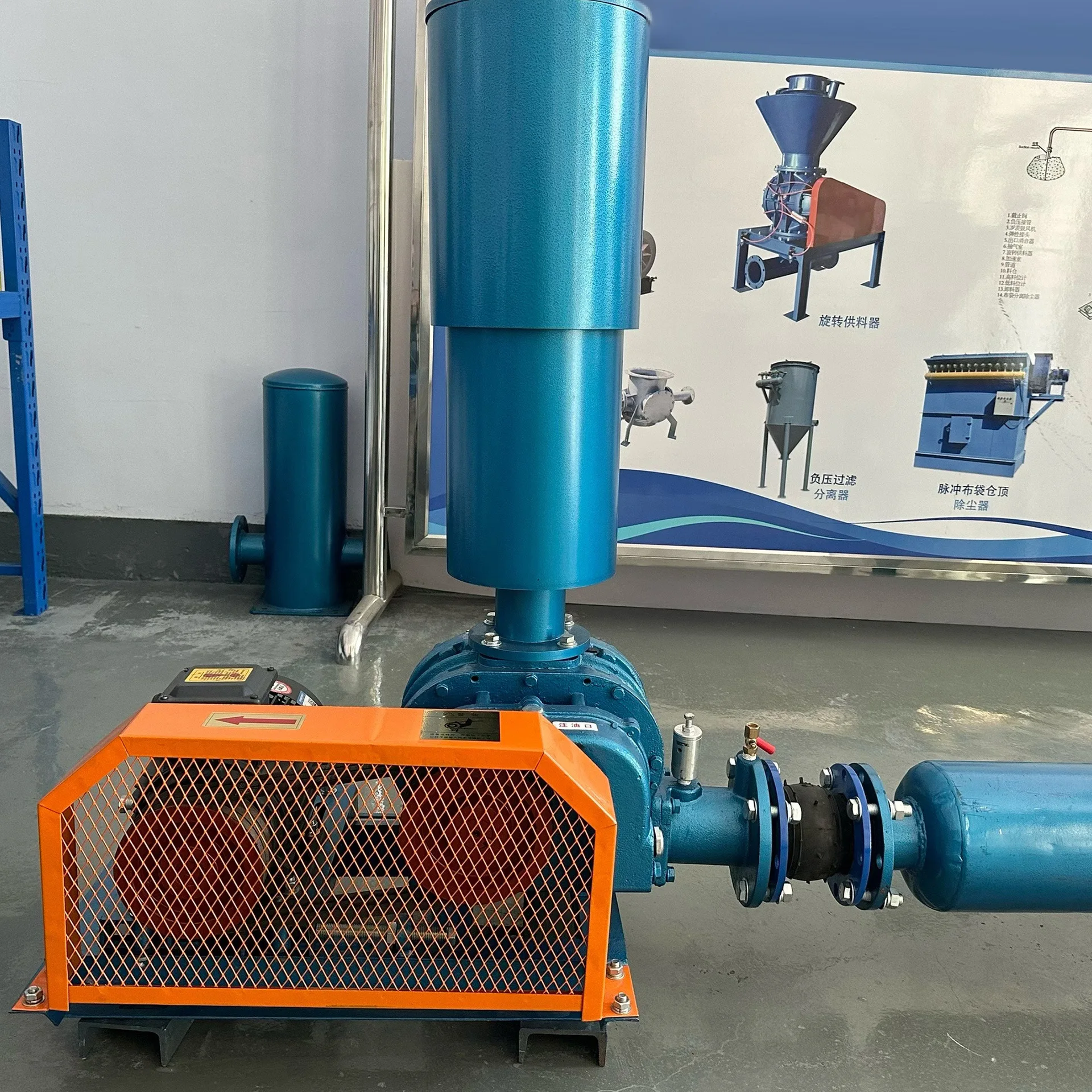 Explosion Proof Corrosion Resistant Three Lobe Roots Blower for Pneumatic Conveying