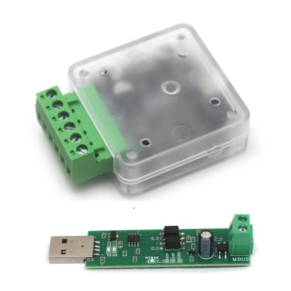 

TYPE-C USB To MBUS Master Slave BUS Reading Converter Communication Debugging FOR Electricity Meter Smart Energy Water Heat gas