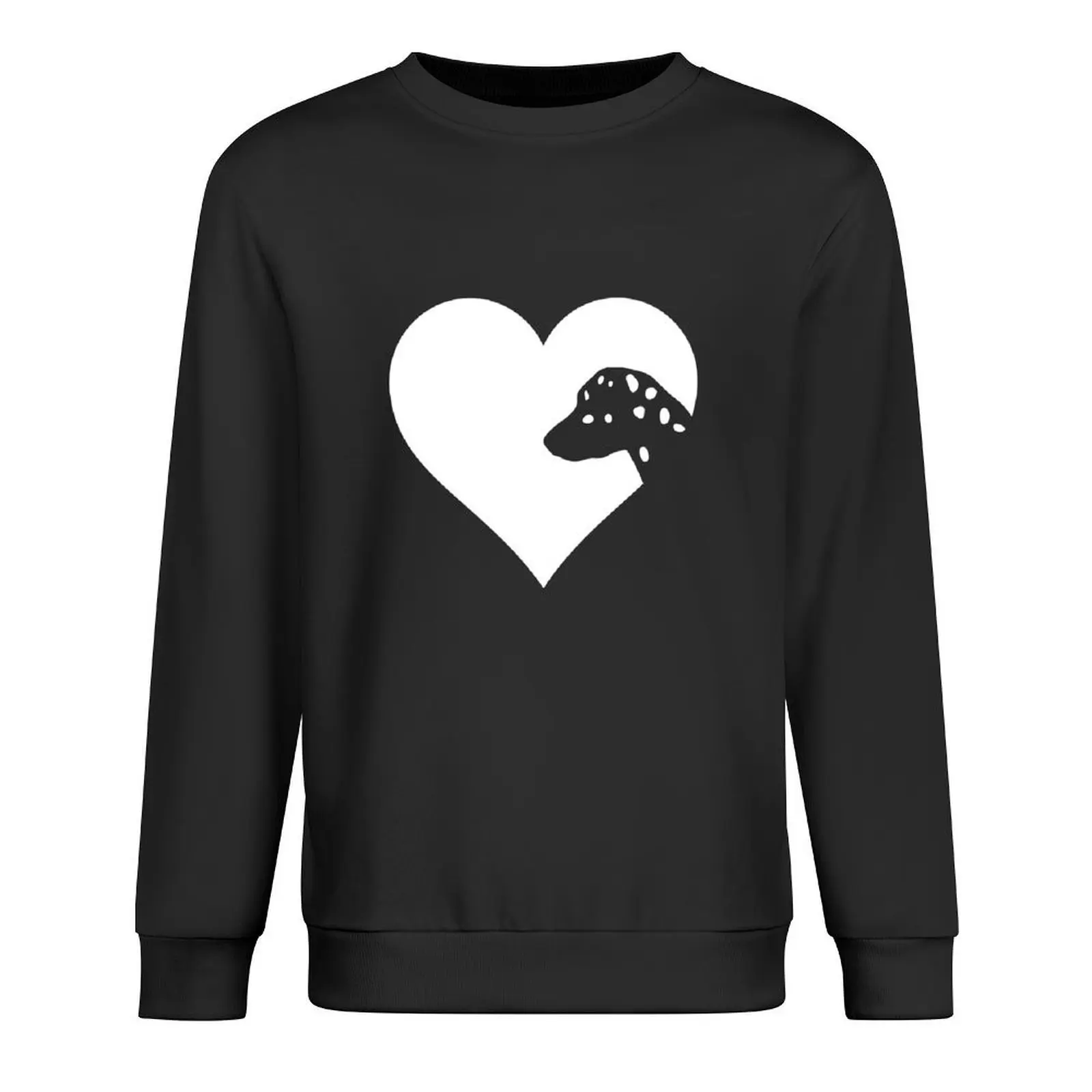 

The Heart of the Dalmatian Lover Pullover autumn men's sweat-shirt set tracksuit men anime clothes new sweatshirt