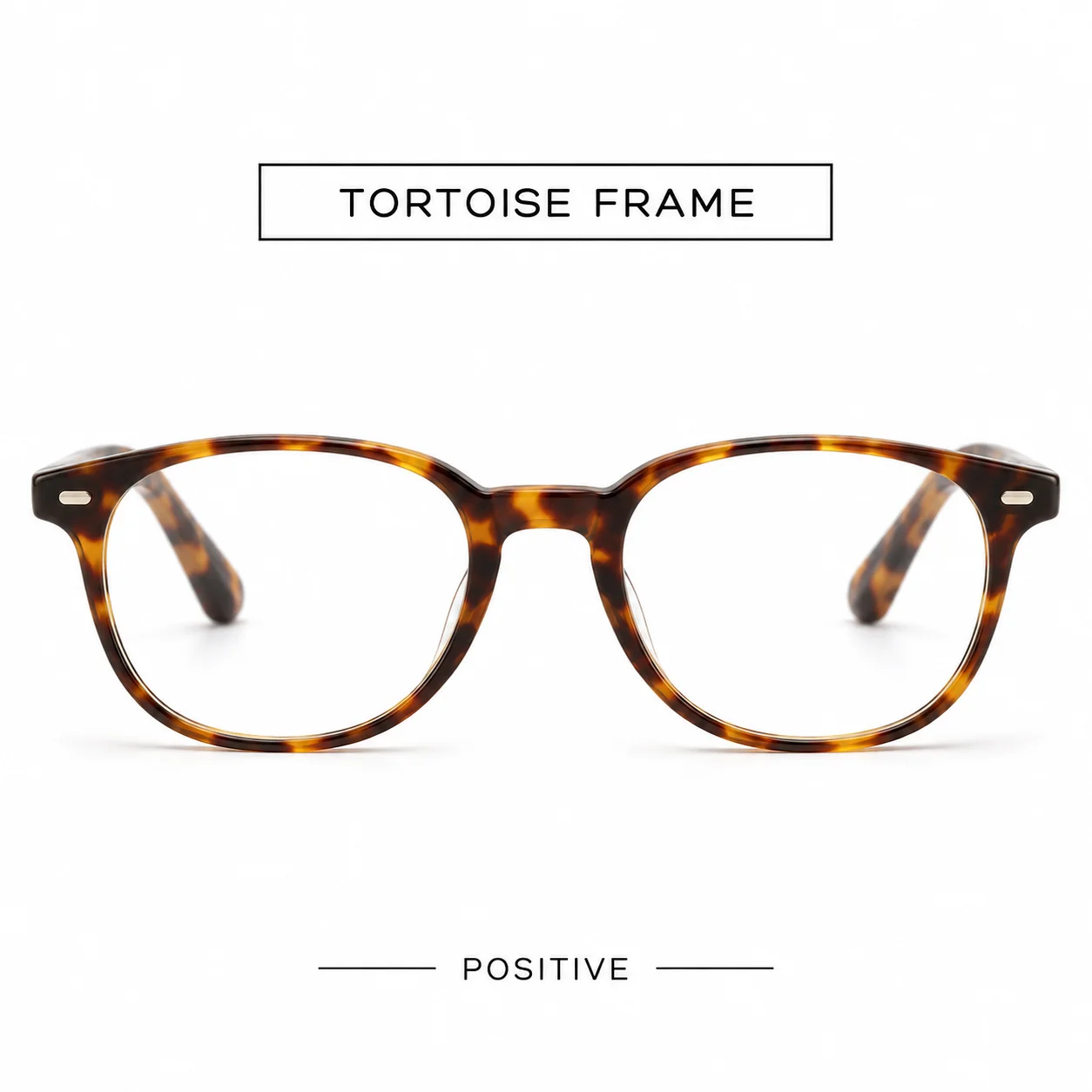 Unisex Eyewear Retro Pc Metal Frame Eyeglass Frame Resin Lens Eyeglass Frame Lightweight Retro Eyewear For Indoor Scenarios