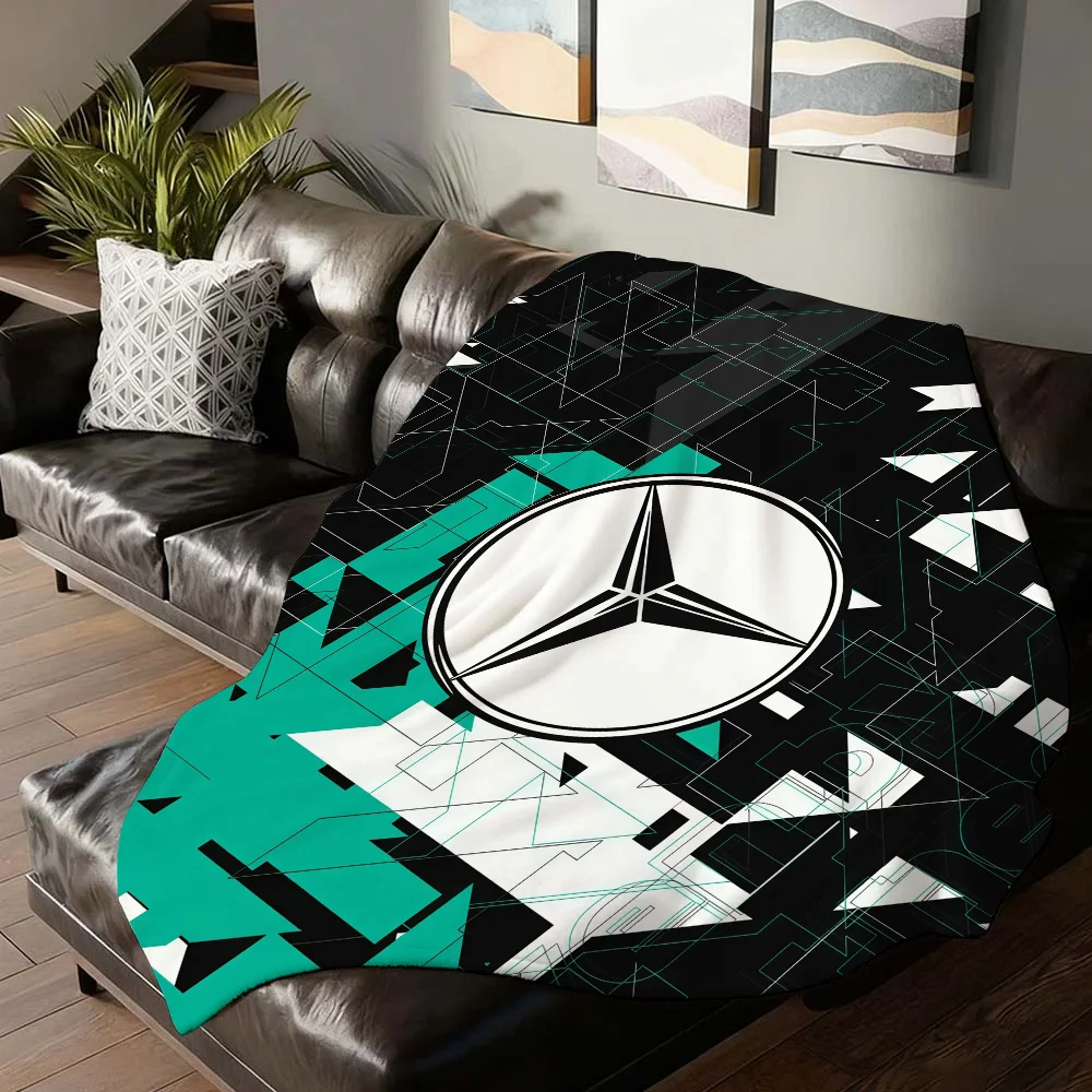 Fashion print Blanket For Sofa Office Bed Plane Travel Sleep Read Relax Camping Soft And Warm A-aMG