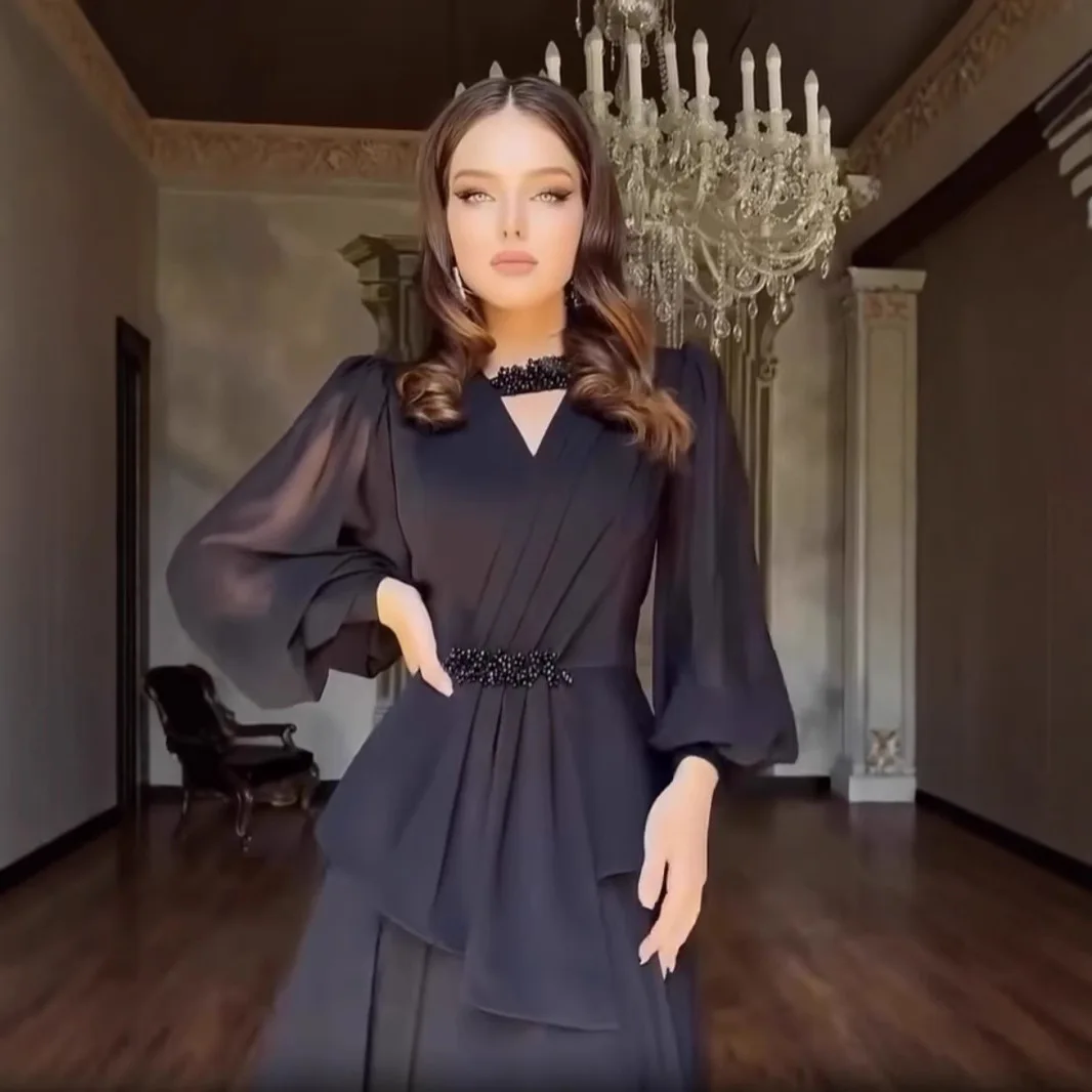 2025 Primavera A-line Gonna Set Hepburn Ruffle Francese Socialite Croce Gonna Lunga Boho 2025 Abito Estivo Abito Vestido Donna Festa