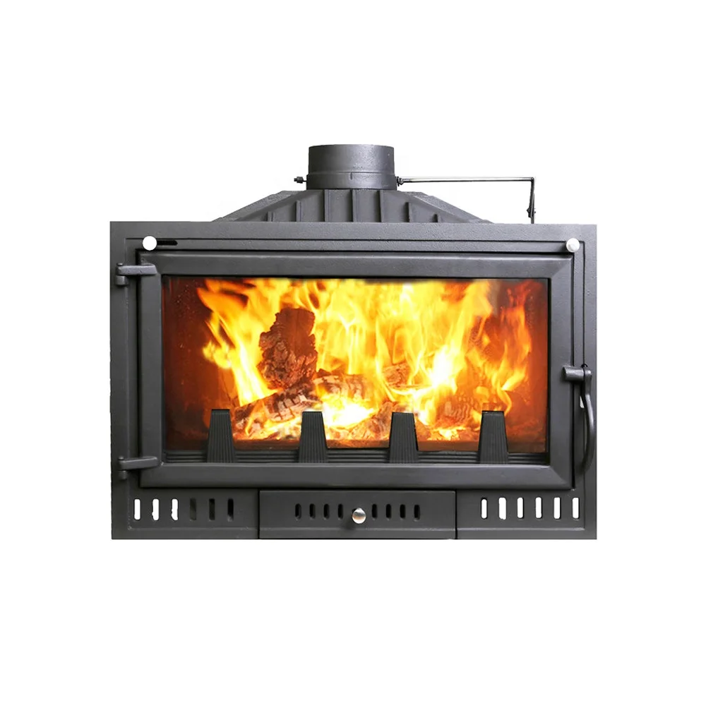 China Customized Household Heating Furnace Body High Heat Output And Efficiency Full Seam Welding Wood Burning Fireplaces