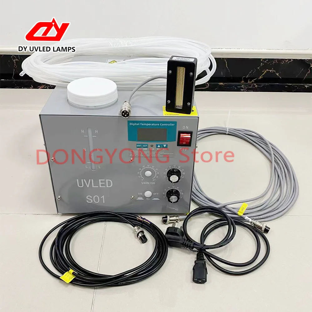 

Water cooling System UV LED Lamp UV Ink Curing light 70*15mm for Epoxy Resin Glue adhesion Dry Light PVC