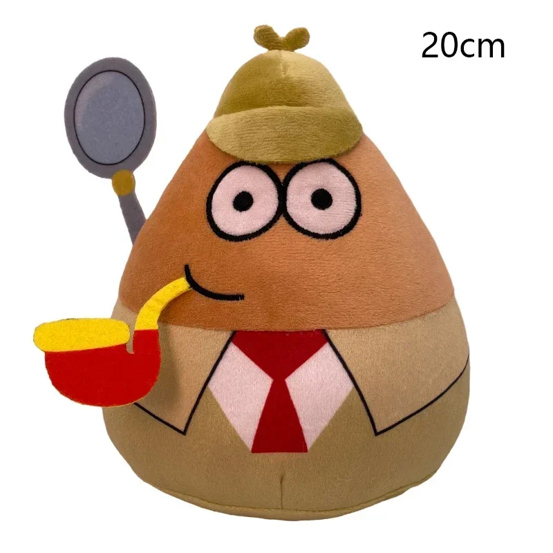 22cm Hot Game My Pet Alien Pou Plush Toy Furdiburb Emotion Alien Plushie Stuffed Animal Pou Doll Birthday Christmas Gift