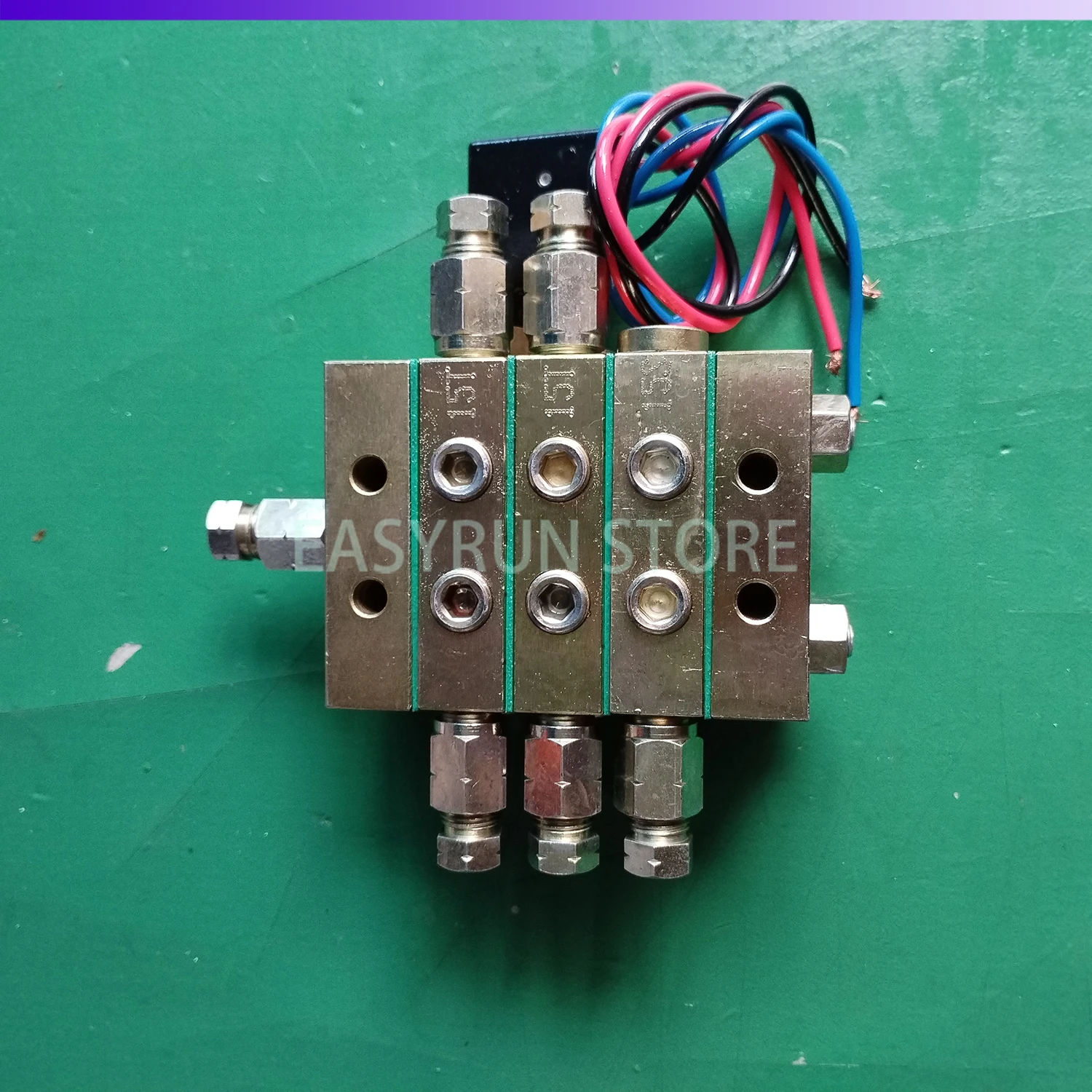 N1000 Series 5 Outlets With sensors 250bar Grease Lubrication Distribution Divide Valve For Central Lubrication