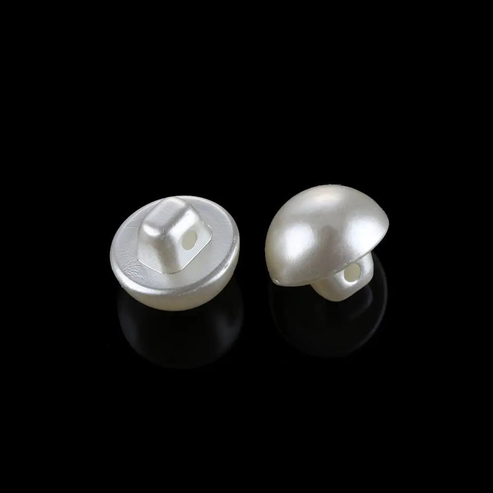 50PCS Tool 10mm Round Pearl Buttons mushroom buttons for Clothing Dress Accessories Scrapbooking Garment Decorative DIY Crafts