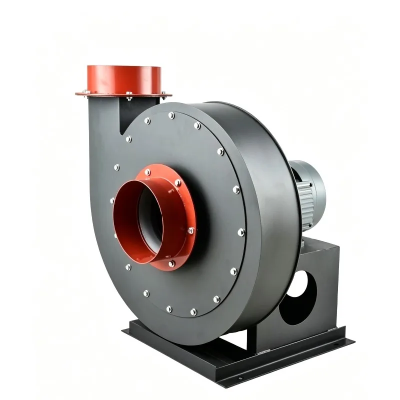 Industrial 380V High-Pressure Centrifugal Fan | 5.5KW Motor for Material Conveying, Dust Extraction & Strong Suction Blowing