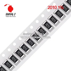 Resistencia de 50 piezas, 2010, 1%, 3/4W, 0,01, 0,02, 0,03, 0,04, 0,05, 0.062, 0.075, 0.091, 0,1, 0,12, 0,15, 0,22, 0,4, 0,47, 0,5 ohm