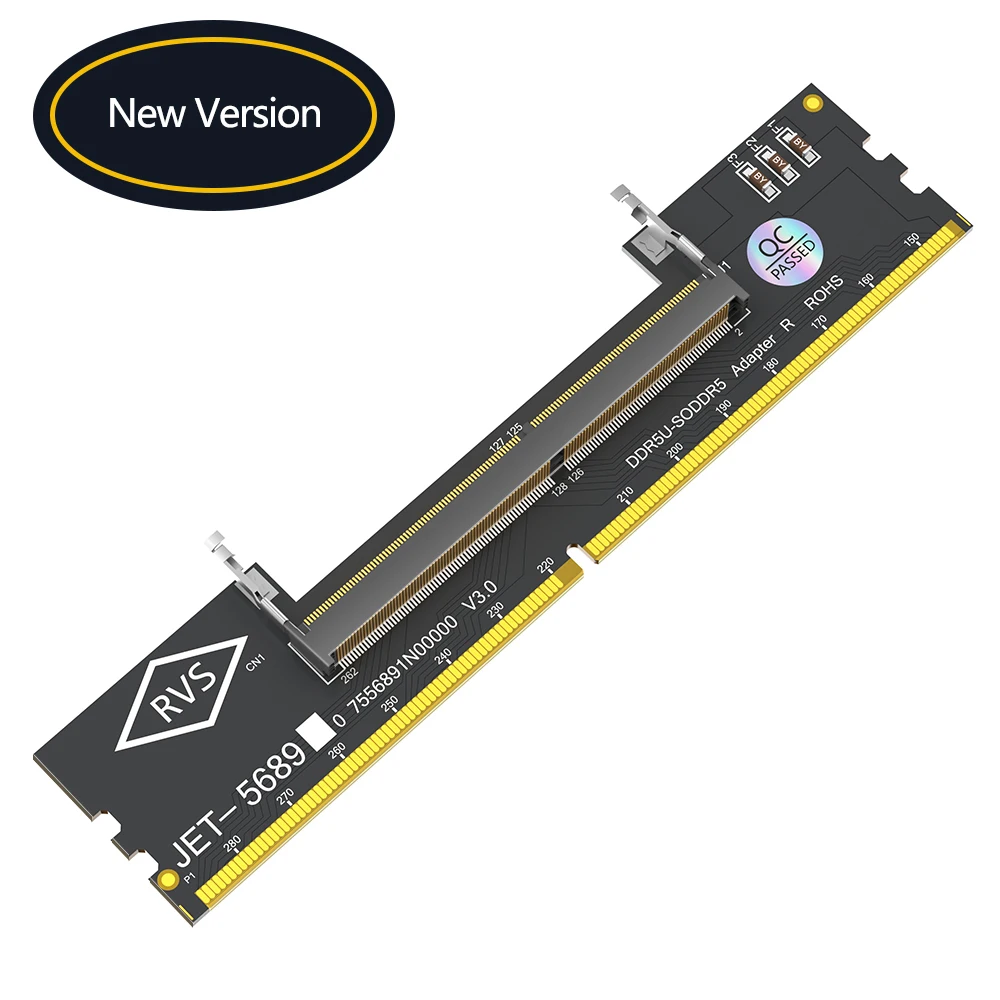 

New Hot Laptop SO DDR5 RAM To Desktop DDR5 U-DIMM Adapter Memory Card Converter Laptop To Desktop SO-DIMM To PC DIMM Card