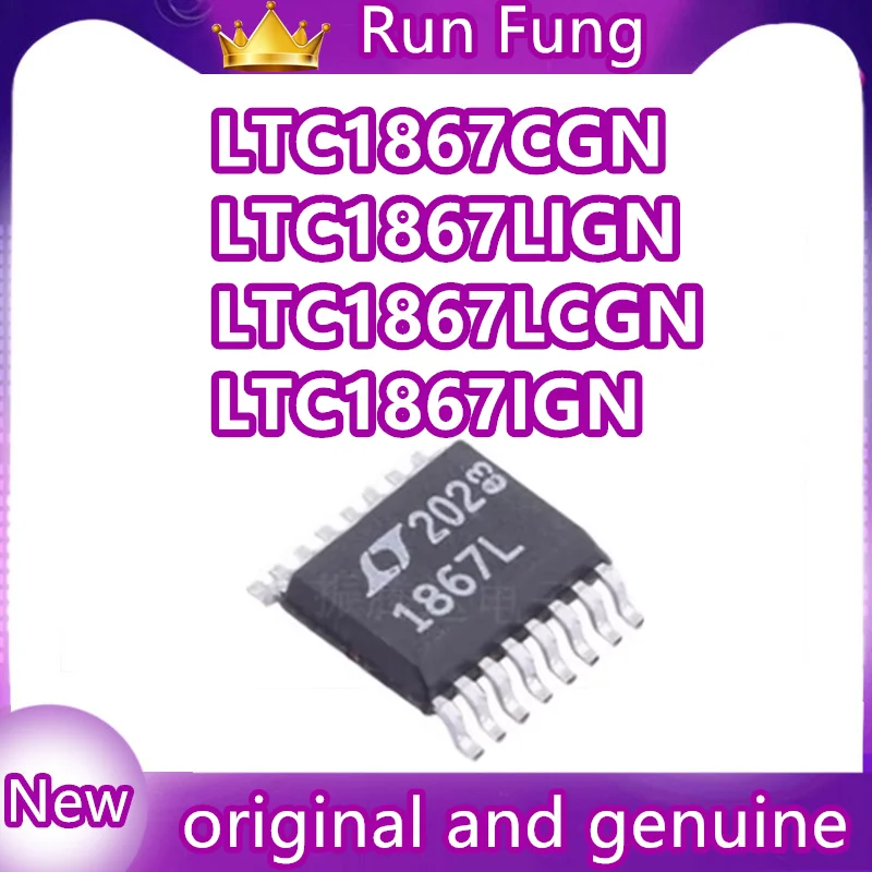 LTC1867LCGN # TRPBF 1867LIGN 1867CGN 1867IGN Baru Asli 1 Buah/Lot